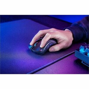 Razer DeathAdder V2 X HyperSpeed Gaming Mouse - Optical - Wireless - Bluetooth/Radio Frequency - 2.40 GHz - Black - 14000 