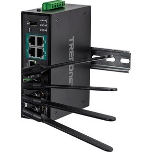 TRENDnet TI-WP100 Wi-Fi 5 IEEE 802.11ac Ethernet Wireless Router - TAA Compliant - Dual Band - 2.40 GHz ISM Band - 5 GHz U