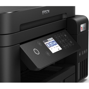 Epson ET-3850 Wireless EcoTank Inkjet Multifunction Printer - Colour - Black - Copier/Printer/Scanner - 33 ppm Mono/20 ppm