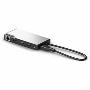 Alogic USB-C Fusion MAX 6-in-1 Hub V2 - for TV/Monitor/Projector/Notebook/Smartphone/Tablet/Desktop PC - 100 W - USB Type 