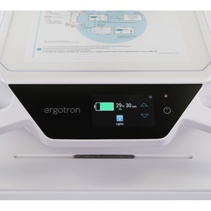 Carrello medico Ergotron CareFit - TAA Conforme - 1 Cassetto - Premi/Tira Maniglia - 17,01 kg Capacità - 4 Casters - 127 m