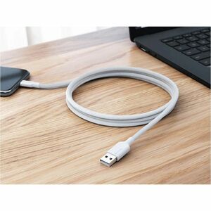 Alogic Elements Pro 1 m USB/USB-C Data Transfer Cable - 1 / Pack - Cable for Wall Charger - First End: 1 x USB 2.0 Type A 