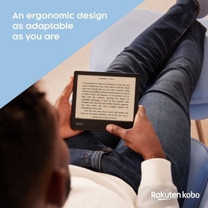 Kobo Libra 2 Digital Text Reader - Black - 32 GB Flash - 17.8 cm (7") Display - Touchscreen - 1264 x 1680 - Wireless LAN -