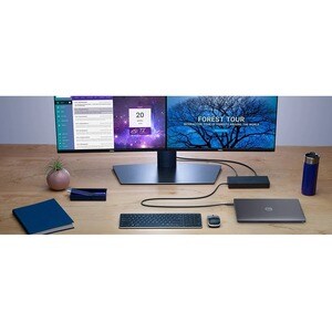 Dell-IMSourcing WD19 Docking Station - 130 W - USB Type C - Black - Wired