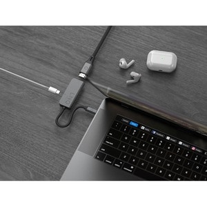 LINQ USB Type C Docking Station for Notebook/Monitor - 100 W - Black, Grey - 4K - 3840 x 2160, 1920 x 1080, 1280 x 720 - U