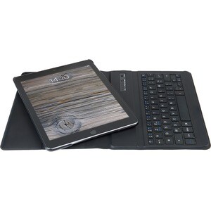Gecko Covers Tastatur/Cover für 45,7 cm (18 Zoll) Apple iPad (5. Generation), iPad (6. Generation) Tablet - PU-Leder Inter