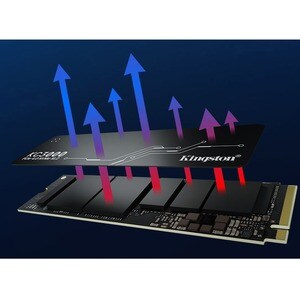 Kingston KC3000 2 TB Unidade de estado sólido - M.2 2280 Interno - PCI Express NVMe (PCI Express NVMe 4.0 x4) - PC Secretá