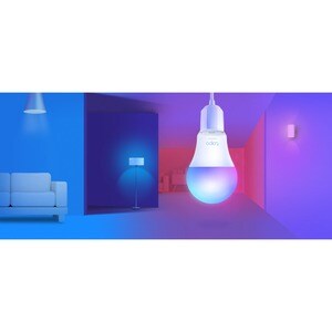 Tapo Smart Wi-Fi Light Bulb, Multicolor - 8.70 W - 60 W Incandescent Equivalent Wattage - 230 V AC - 806 lm - Multicolor L