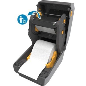 Zebra ZD621R Desktop Thermal Transfer Printer - Monochrome - Label/Receipt Print - Ethernet - USB - USB Host - Serial - RF