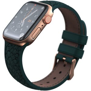 Njord byELEMENTS Salmon Leather Watch Strap - Apple Watch 44/45mm - Jörð. Type de produit: Collier, Type de dispositif com