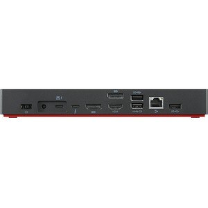 Lenovo USB Type C Docking Station for Notebook/Monitor - 100 W - 4K - 3840 x 2160 - 4 x USB Type-A Ports - USB Type-A - 1 