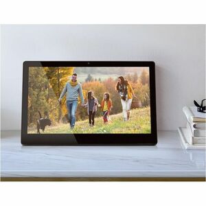 Aluratek AFT11F Digital Frame - 11.6" LCD Digital Frame - 1366 x 768 - Wireless - 16:9 - Clock, Calendar, Weather Forecast