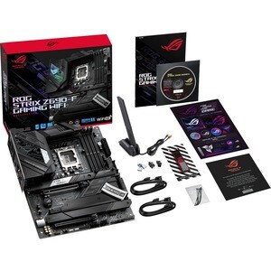 Asus ROG Strix Z690-F GAMING WIFI Gaming Desktop Motherboard - Intel Z690 Chipset - Socket LGA-1700 - Intel Optane Memory 