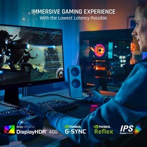 ViewSonic Elite XG271QG 27 Zoll Class WQHD Gaming-LCD-Monitor - 16:9 Format - Schwarz - 68,6 cm (27 Zoll) Viewable - IPS-T