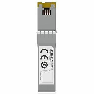 Netgear SFP+ Transceiver 10GBASE-T - For Data Networking, Optical Network - 1 x RJ-45 10GBase-T Network LAN - Twisted Pair