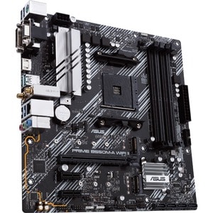 Carte Mère Asus Prime B550M-A WIFI II - AMD B550 Chipset - Socket AM4 - Micro ATX - Ryzen 3, Ryzen 5, Ryzen 7, Ryzen 9, Ry
