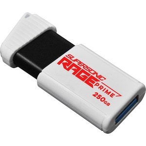 Patriot Memory Supersonic Rage Prime 250GB USB 3.2 (Gen 2) Flash Drive - 250 GB - USB 3.2 (Gen 2) - 600 MB/s Read Speed