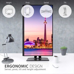 ViewSonic ColorPro VP3256-4K 32" Class 4K UHD LED Monitor - 16:9 - Black - 80 cm (31.5") Viewable - In-plane Switching (IP