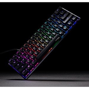 HyperX Alloy Origins 60 - Mechanical Gaming Keyboard - HX Red (US Layout) - Cable Connectivity - USB Type C Interface - RG