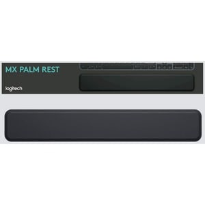 Logitech Keyboard Pad - 64 mm x 420 mm x 8 mm Dimension - Memory Foam - Stain Resistant