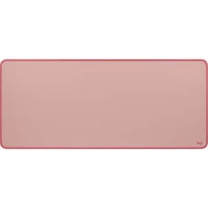 Logitech Studio Series Mouse Pad - 300 mm x 700 mm Dimension - Dark Rose - Natural Rubber, Nylon - Anti-fray, Anti-slip, S