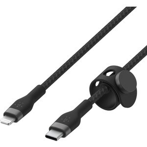 Belkin BoostCharge Pro Flex 2,99 m Lightning/USB-C Datentransferkabel - Cable for iPhone, iPad, iPod, iPad Air, iPad Pro, 