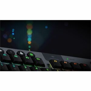 Logitech G G915 TKL Rugged Gaming Keyboard - Wired/Wireless Connectivity - USB Interface - RGB LED - Dutch - AZERTY Layout