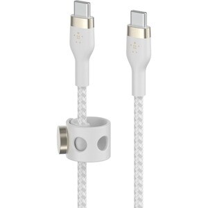 Belkin BOOST↑CHARGE PRO Flex 1 m USB-C Datentransferkabel - Cable for iPad Pro, iPad mini, iPad Air, Tablet, Smartphone, N