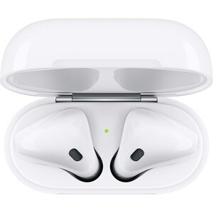 Apple AirPods 无线 耳塞 立体声 耳机 - 白 - 双声道 - 入耳式 - 蓝牙 - 降噪 麦克风