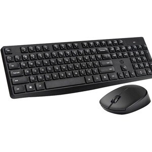 HP CS 10 键盘鼠标 - USB 无线 键盘 - 键盘/键盘颜色: 黑 - USB 无线 鼠标 - 滚轮 - 指点设备颜色: 黑