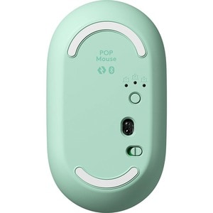 Logitech POP Mouse 鼠标 - 蓝牙 - USB - 光学 - 2 可编程按钮 - 无线 - 4000 dpi - 滚轮