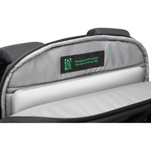 Timbuk2 Division Carrying Case (Backpack) for 15" Notebook - Eco Titanium - Water Resistant Bottom - Nylon Body - Shoulder