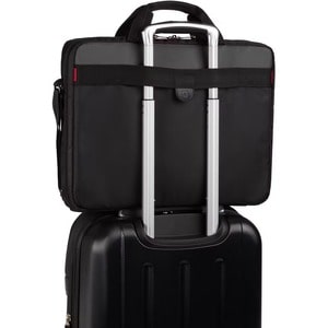 Wenger Legacy 67444140 Carrying Case for 17" Notebook - Black - Tear Resistant Shoulder Strap, Damage Resistant, Shock Res