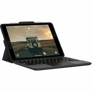Urban Armor Gear Rugged Keyboard/Cover Case (Folio) for 25.9 cm (10.2") Apple iPad (9th Generation), iPad (8th Generation)