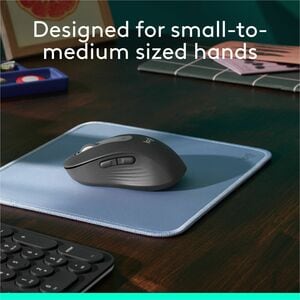 Logitech Signature M650 Wireless Mouse - For Small to Medium Sized Hands, 2-Year Battery, Silent Clicks, Bluetooth, Graphi