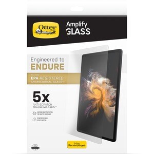 OtterBox iPad mini (6th Gen) Alpha Glass Screen Protector Clear - For LCD iPad mini 6 - Nick Resistant, Fingerprint Resist