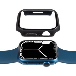 Gecko Covers Case for Apple Apple Watch - Black - Wear Resistant, Tear Resistant - Tempered Glass, Polycarbonate