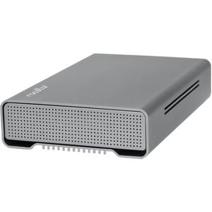 Rocstor Rocpro D90 4 TB Desktop Rugged Hard Drive - 3.5" External - SATA (SATA/600) - Aluminum Gray - MAC Device Supported