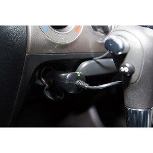 Transcend Auto Adapter - For Micro USB Devices, Camcorder - 12 V DC, 24 V DC Input - 5 V DC Output - 1 A