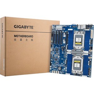 Gigabyte MZ72-HB0 Server Motherboard - AMD Chipset - Socket SP3 - 128 GB DDR4 SDRAM Maximum RAM - RDIMM, LRDIMM, DIMM - 16