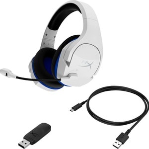 HyperX Cloud Stinger Core Wireless Headset (White, PS - Blue Package)