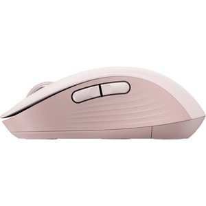 Logitech Signature M650 Mouse - Bluetooth/Radio Frequency - USB - Optical - 5 Button(s) - 5 Programmable Button(s) - Rose 