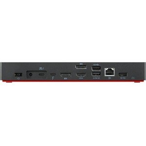 Lenovo ThinkPad Thunderbolt 4 Docking Station für Monitor, Notebook, Desktop-PC - 100 W - 4 Unterstützte Displays - 4K, 8K