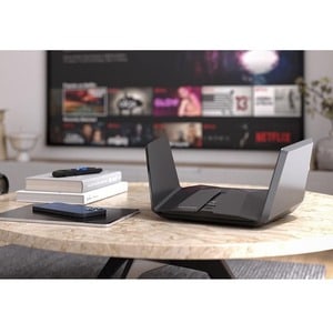 Netgear Nighthawk RAXE500 Wi-Fi 6E IEEE 802.11 a/b/g/n/ac/ax DSL, Cable Wireless Router - Tri Band - 2.40 GHz ISM Band - 5