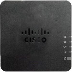 Cisco 2-Port Analog Telephone Adapter with Router For Multiplatform - Refurbished - 2 x RJ-45 - 2 x FXS - Fast Ethernet - 