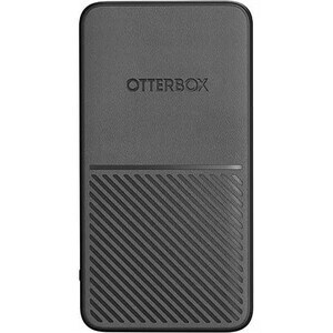 OtterBox Power Bank - Black - For Smartphone - 5000 mAh - 2.40 A - 5 V DC Output - 5 V Input - 2 x USB - Black