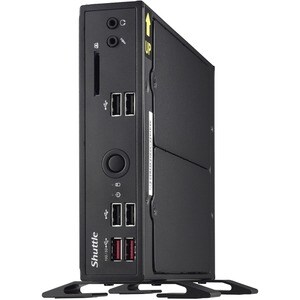 Shuttle XPC slim DS20U5 Barebone System - Slim PC - Socket BGA-1528 - 1 x Processor Support - Core i5 10th Gen i5-10210U 1
