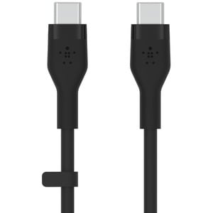 BELKIN BOOST CHARGE CABLE 2.0 USB-C TO USB-C SILICONE 3M BLACK