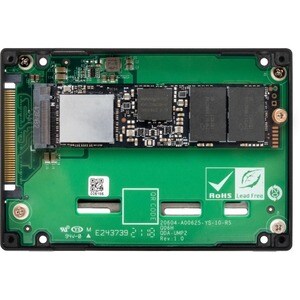 QNAP Laufwerksgehäuse PCI Express NVMe 4.0 x4 - U.2 (SFF-8639) Host Interface Intern - 1 x SSD unterstützt - 1 x Gesamtsch