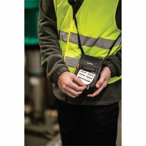 Brother RJ-3250WB-L Mobile Direct Thermal Printer - Monochrome - Portable - Label/Receipt Print - Ethernet - USB - USB Hos
